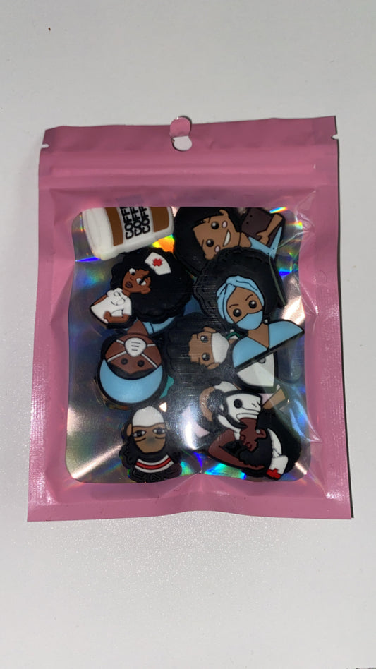 Nurse croc charms