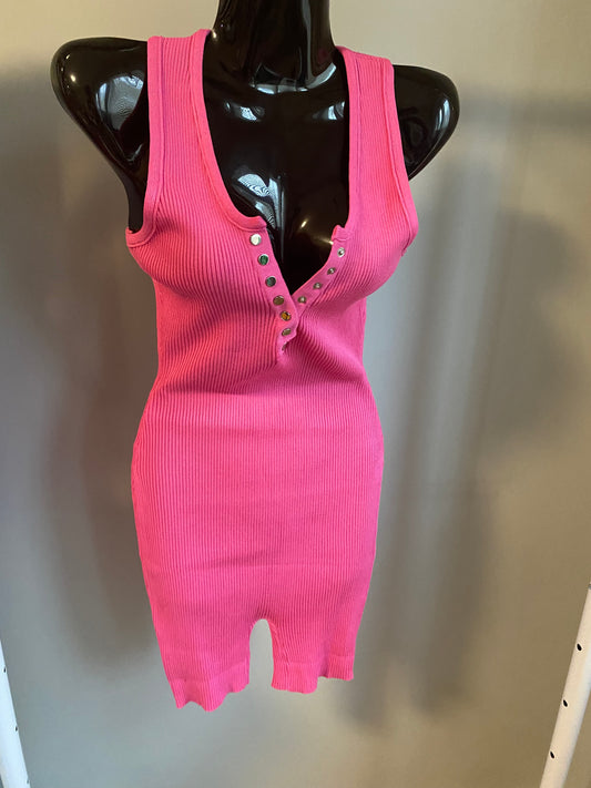 Pink one piece