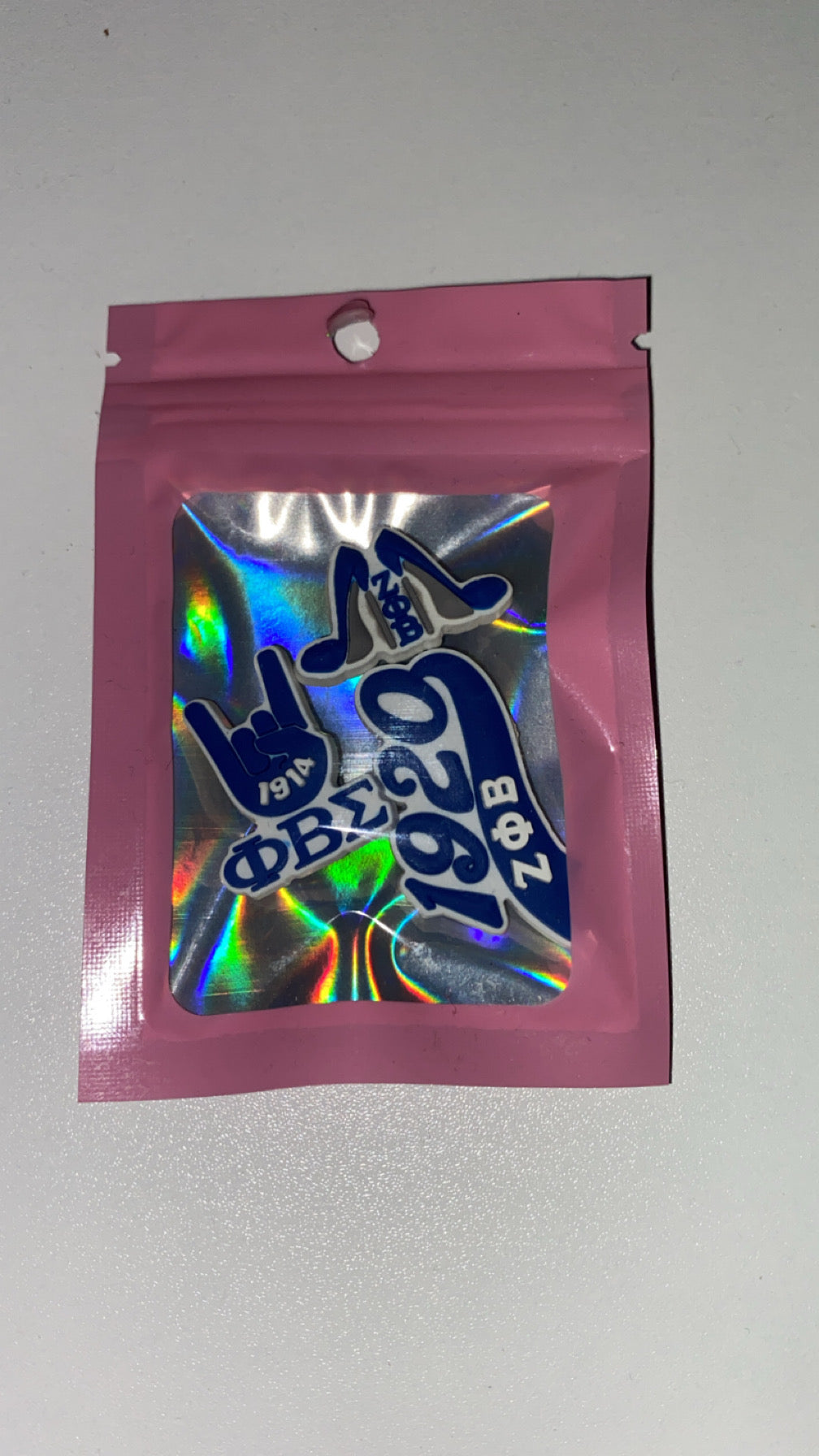 Croc charms (blue)